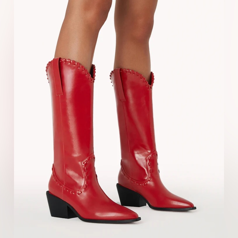 Yanet Red Cowboy boots